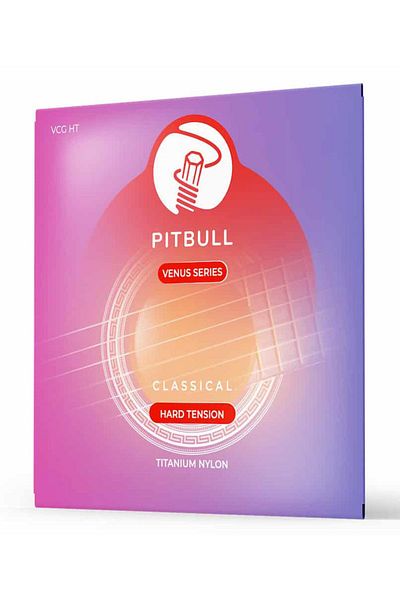 PİTBULL Venus Series Classical Guitar String Set of 3 Hard Tension (String Winder 4 Pena Hat)Vcg Ht 3P Ssc