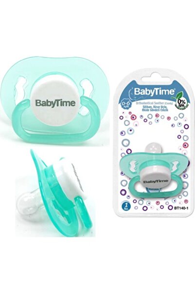 Babytime Baby Time Silikon Kiraz Uçlu Akide Gövdeli Emzik N.2