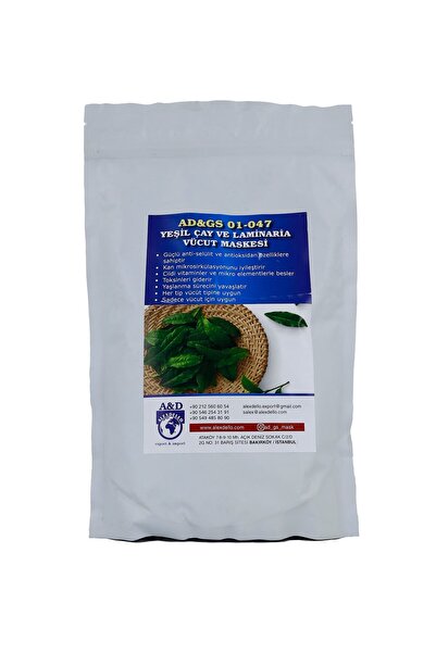 ALEXDELLO YÜZ BAKIM MASKE Yeşil Çay Ve Laminaria Ile Vücüt Maske