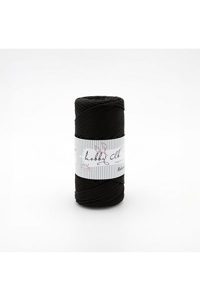 hobby club Black Hobby Clb Polyester Macrame Lanyard