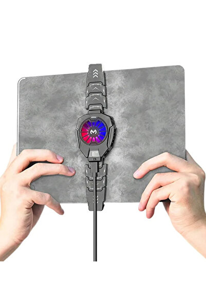 Sore Tablet Turbo Soğutucu Fan Dijital Gösterge Radyatör Soğutucu Fan Yüksek ...