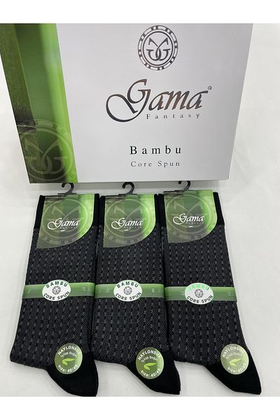 Gama Çorap 3 bucăți de șosete groase de iarnă pentru bărbați, 100% naturale, fără nailon