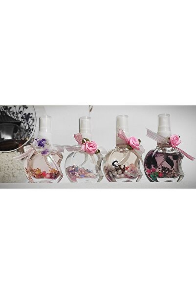 hbtasarim Glitter Parfüm hediyelik mini set 4lü