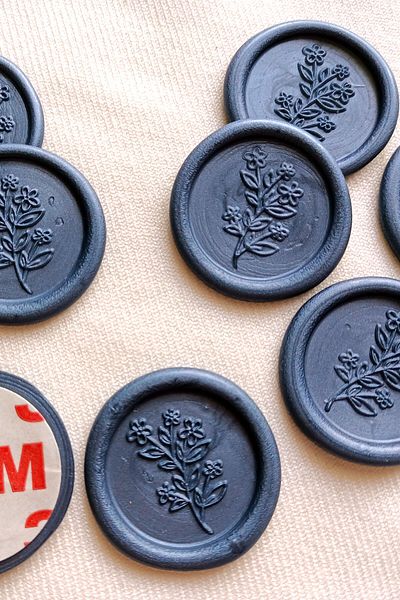Dekorden 50 adhesive seals - Anthracite color