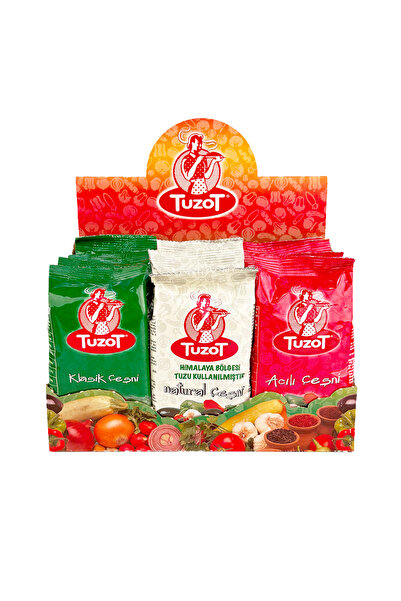 TUZOT Karışık Ürün Deneme Paketi (12 adet)