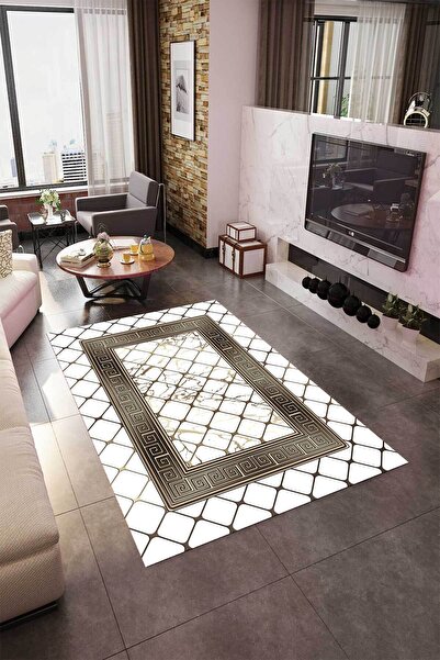 Digital Printing Washable Anti-Slip Base Decorative Living Room Kitchen Rug Runner