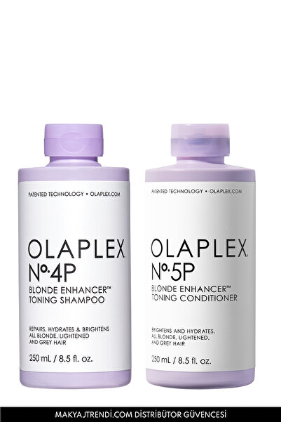 Olaplex The Brightening Duo - Sarı & Gri Saçların Rengini Canlandıran Bağ Güç...