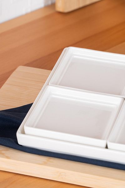ACAR Pure Royal 3-Compartment Breakfast Bowl with Tray