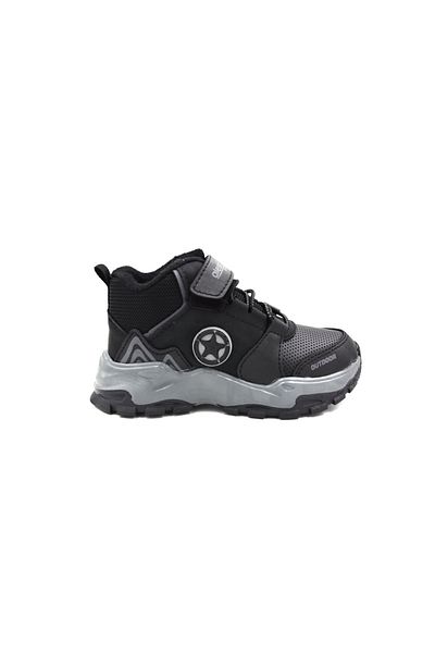 Alessio 022 Thermo Non-Slip Sole Water Resistant Children's Boots BLACK