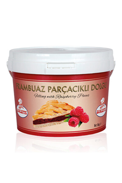Katsan Ovalette PASTA DOLGUSU - FRAMBUAZ PARÇACIK 6 KG - KATSAN OVALETTE