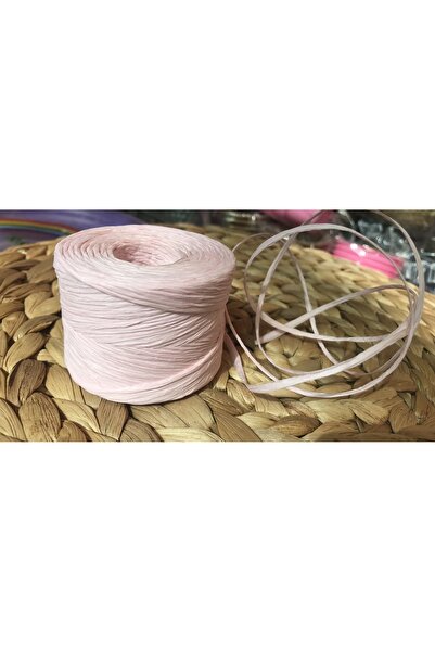 Deniz Party Store خيط ورق وردي 2 مم 100 متر