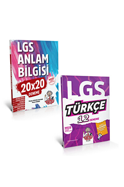 Şeker Portakalı Yayıncılık Tüyo Hoca LGS 8. Sınıf Anlam Bilgisi 20x20 Deneme ...