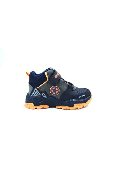 Alessio 022 Thermo Non-Slip Sole Water Resistant Children's Boots NAVY ORANGE