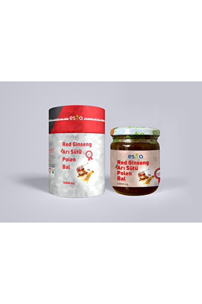 ESİLA Arı Sütü Polen Bal (Red Ginseng Karışımlı) 210 ml.