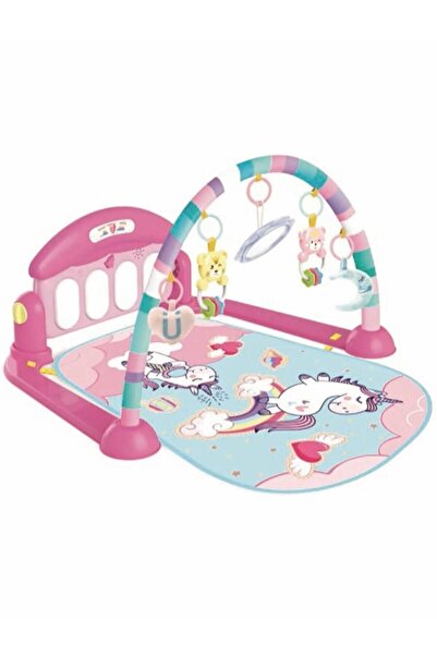 BABYCİM Piyanolu Oyun Halısı - Pembe