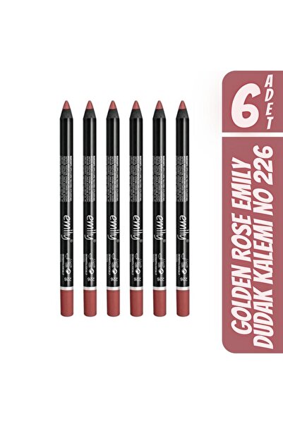 Golden Rose Emıly Dudak Kalemi No 226 X 6 Adet