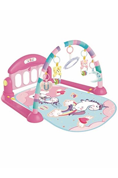 BABYCİM Piyanolu Oyun Halısı - Pembe