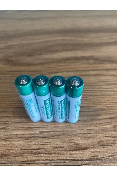 Wattson Aaa Çinko Karbon Kumanda Pili 4lü Pil