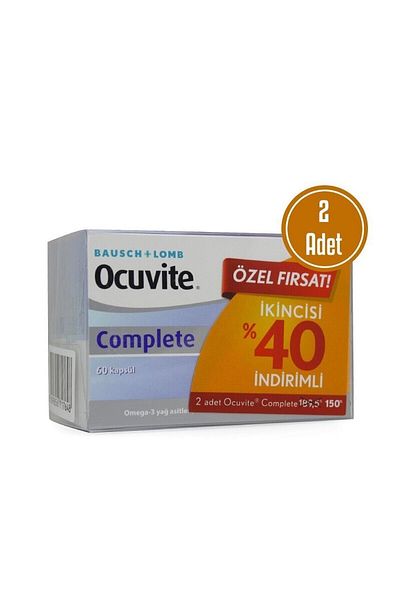 Ocuvite Bausch & Lomb 60 Capsules Double Campaign - Complet