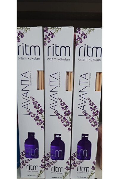 Ritm Bambu Oda Kokusu Lavanta 3*50 Ml