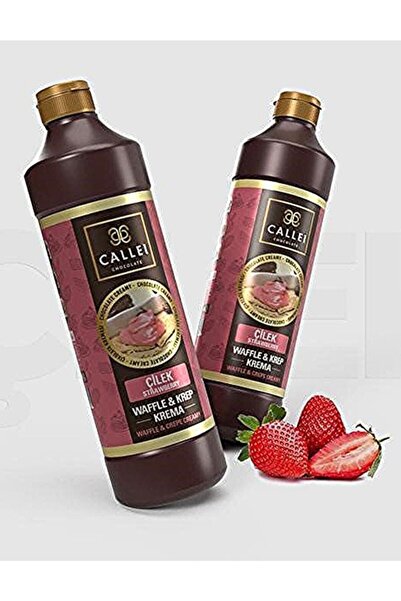 Callei Waffle & Krep & Pankek Sos Çilek 1000gr