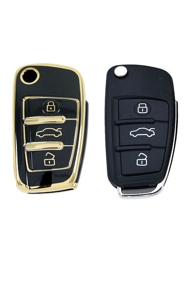 EBG İSTANBUL AUDI A3 A4 A5 Q5 Q7 SWITCH BLACK REMOTE COVER 1ST QUALITY