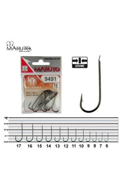 MARUTO 9491 Black Nickel Iğne