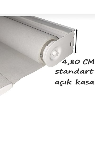 Şahinsoy perde Stor & Zebra Perde Montaj Ayağı Seti Geniş Kasa 4.7cm Vida, Plastik Aparat Ve Portray, 10 Lu Set, 30 Parça