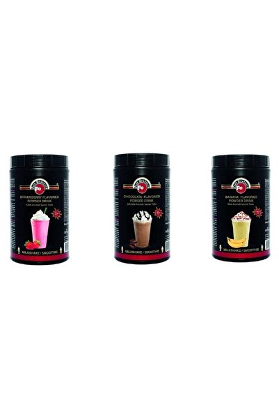 FO Milkshake Ailesi 1 Kg X 3 Adet (çikolata, Muz, Çilek)