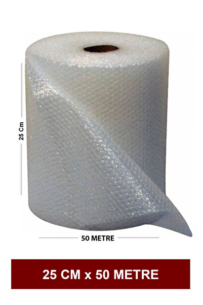 Kocaman Kozmetik Balonlu Naylon Ambalaj Paketleme Kalın Patpat 50 Metre X 25 Cm