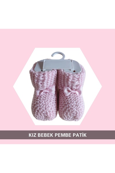 Sahi Aksesuar Baby Girl Pink Booties