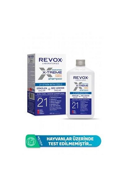 Revox X-Treme 400 ml Special Care Hair Shampoo - Shedding and Late Growth