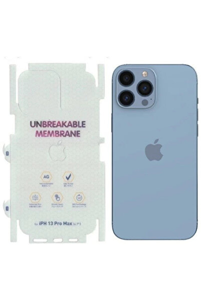 Ecr Mobile Iphone 13 Pro Max Mat Arka Kaplama Uyumlu