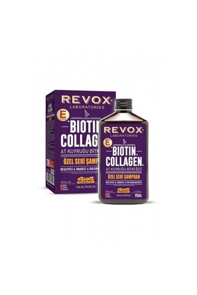 Revox 400 ml Biotin and Collagen Ponytail Shampoo