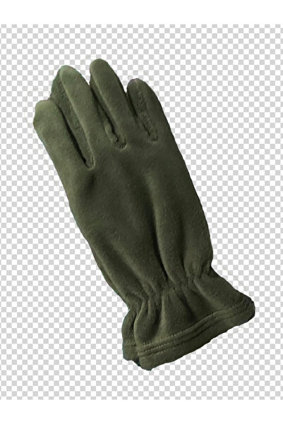 Mrey Men's Military Khaki Color Camouflage Green Thermal Winter Fleece Fingered Polar Green Army Gloves