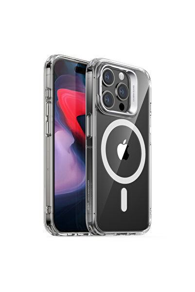 ESR Iphone 15 Pro MagSafe STANDLI Şeffaf Silikon Kılıf