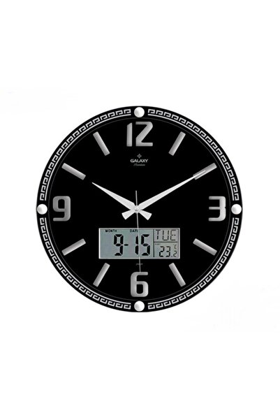 Galaxy Premium Analog & Dijital Duvar Saati T710-s