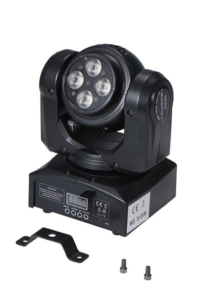 Quenlite Wash-207 DMX 512 Moving Head Hareketli Robot Sahne Işık Sistemi 70W ...