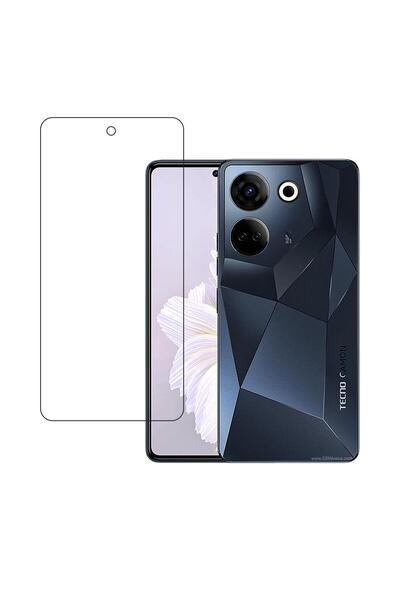 Ecr Mobile Tecno Camon 20/20 Pro Ile Uyumlu Mat Esnek Nano Kırılmayan Ekran K...