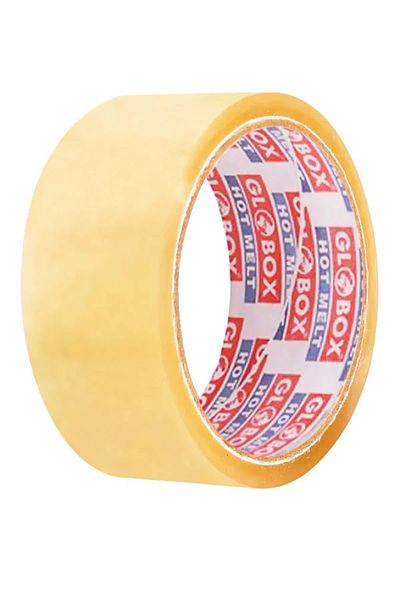 Globox Pack of 6 45x40 Quality Acrylic Transparent Duct Tape