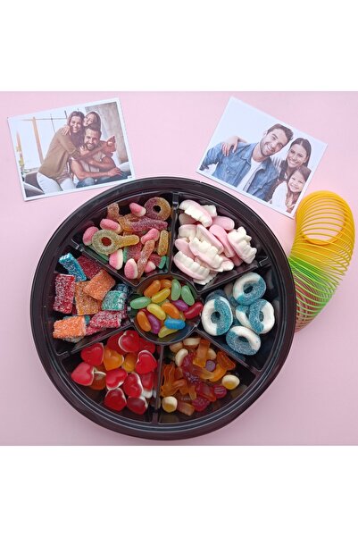 Nostalji Kutusu Kişiye Özel Retro Görünümlü 2 Adet Fotoğraf Nostaljik Stres Yayı Jelibon Seti Eşe Sevgiliye Arkadaşa