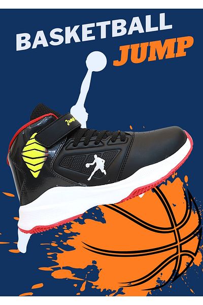 Jump Kidessa 1755-29196 Ultra Light Anatomical Sole Unisex Children's Basketball Shoes