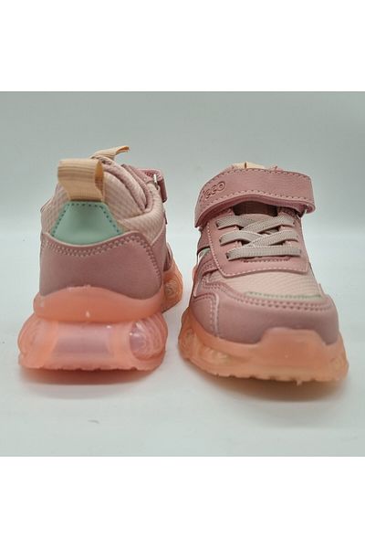 Vicco Original Lighted Orthopedic Soft Flexible Sole Half Throat Girls Sneakers