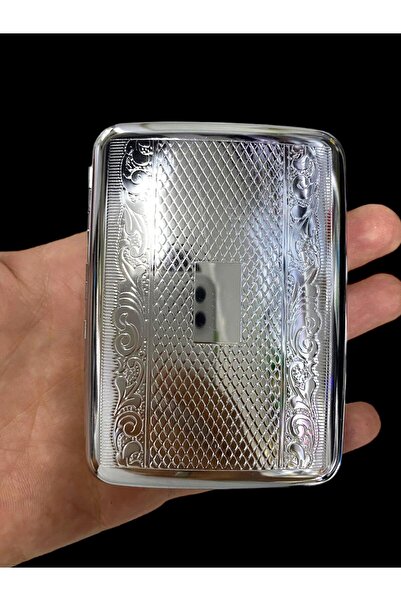 Silvio Monetti Metal Sigara Tabakası Gümüş Renk 109229