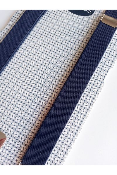 SuspenderS Navy Blue Trouser Strap Belt Girl Boy Special Day Birthday Slopette