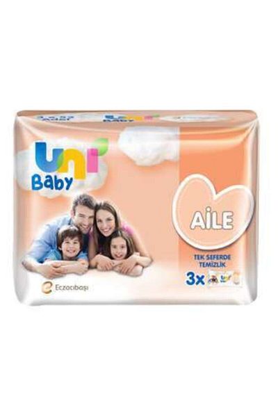 Uni Baby Uni baby 3x52 family wet wipes x 2 pieces
