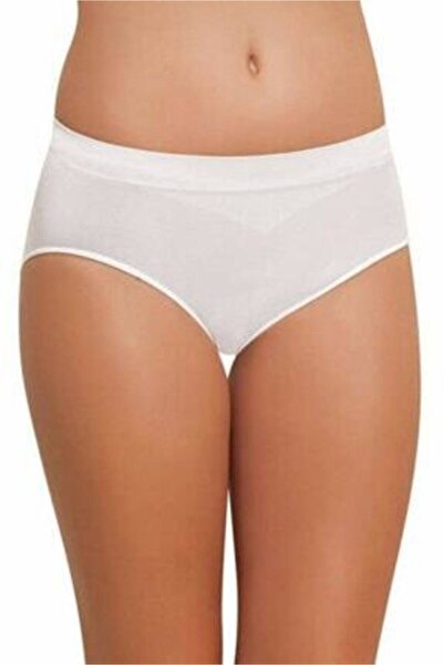 bejamonti Chiloți albi fără cusături pentru femei 2006