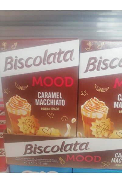 Şölen Biscolata Mood Caramel Macchıato 40 Gr X 12 Adet