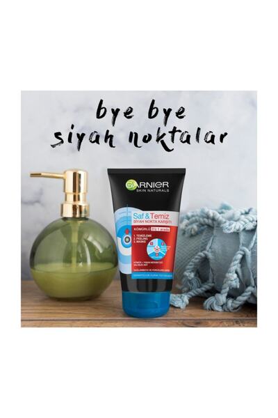 Nubutik's Garnıer Saf & Temiz Siyah Nokta Karşıtı Kömürlü Peeling 150ml