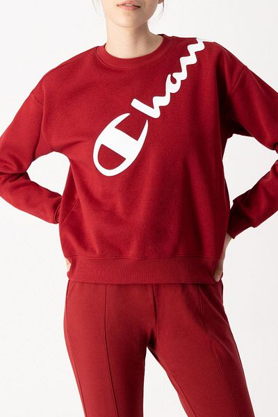 Champion sweatsuit shop womens red